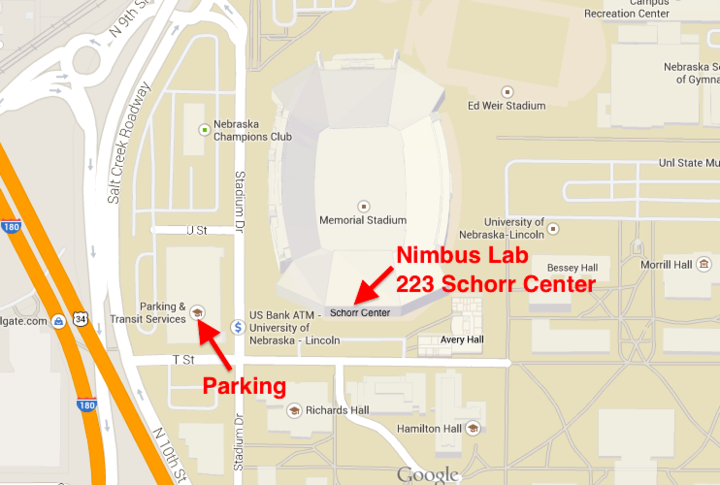 NIMBUS Lab map